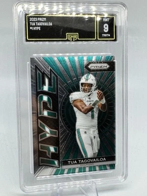 2023 Panini Prizm - Hype Silver Prizm #H-1 Tua Tagovailoa GMA 10 - Image 1 of 2