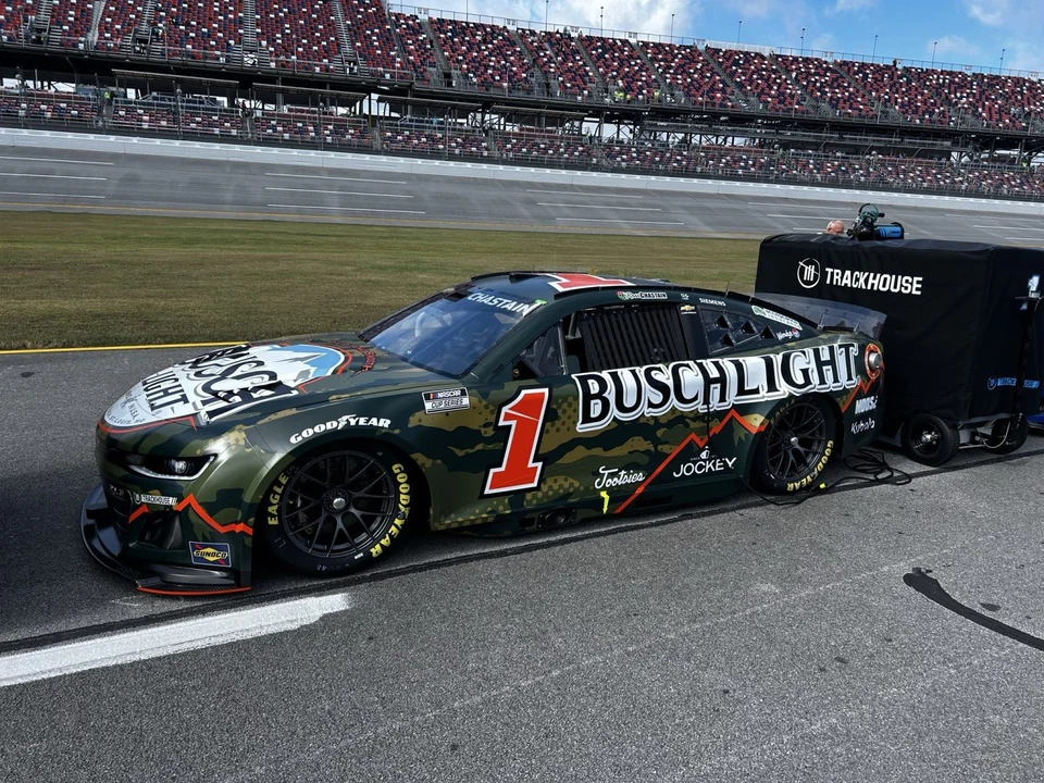 PREORDEN 2025 Ross Chastain Talladega Camo Camaro 1/64 Custom Diecast Foto 1 de 1