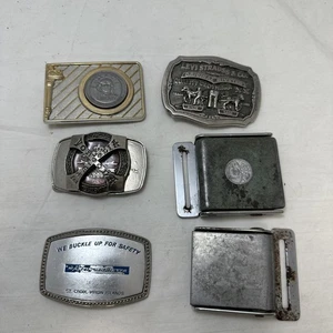 Konvolut 6 Vintage Gürtel/Schnalle - Bild 1 von 13