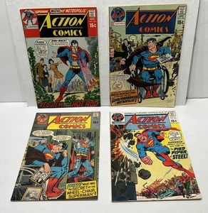 Action Comics #394 #396 #397 #398 - Superman - verschiedene Grade - Bild 1 von 9