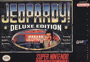 Jeopardy - Deluxe Edition (Super Nintendo Entertainment System, 1993) Brand New! - Image 1 of 1