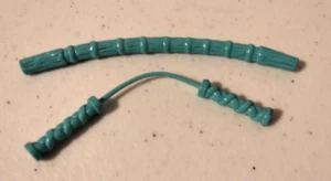 1992 TMNT Zubehör April Ninja Newscaster Bo Staff & Nunchucks Ninja Turtles - Bild 1 von 2