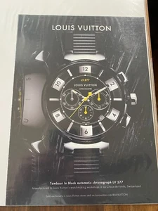 Vintage 2011 Louis Vuitton Wristwatch ad - Picture 1 of 1
