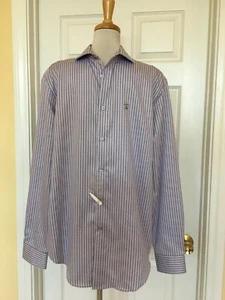 CALVIN KLEIN slim fit dress shirt size 16.5 34/35 - Picture 1 of 10