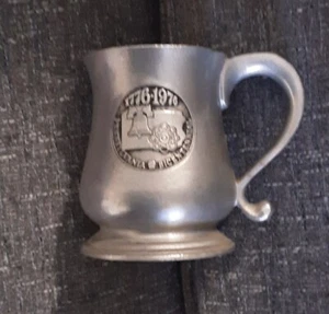 Pennsylvania Bicentennial 1776-1976 Commemorative Armetale Pewter Tankard - Bild 1 von 5