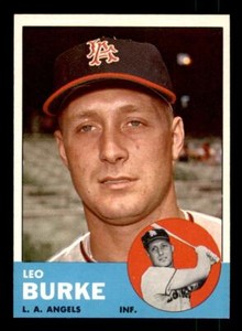 1963 Topps #249 Leo Burke - NM-MT