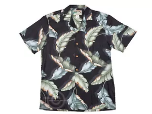 Paradise Found Herren Laukahi einzelnes Blatt hawaiianisches Shirt - Bild 1 von 4