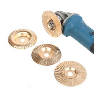 4" 16mm Carbide Wood Sanding Carving Shaping Disc For Grinder Grind Wheel Tool - Bild 1 von 13