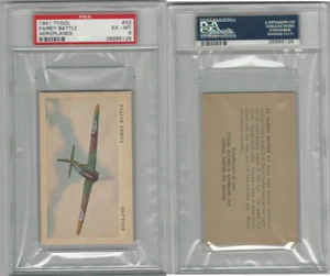UO1, Tydol Motor Oil, Flugzeuge, 1941, #33 Fairey Battle, England, PSA 6 EXMT - Bild 1 von 1