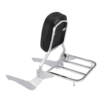 Backrest Sissy Bar Luggage Rack Fit For Suzuki Boulevard C50 2005-11 VL800 01-11 - Image 1 of 4
