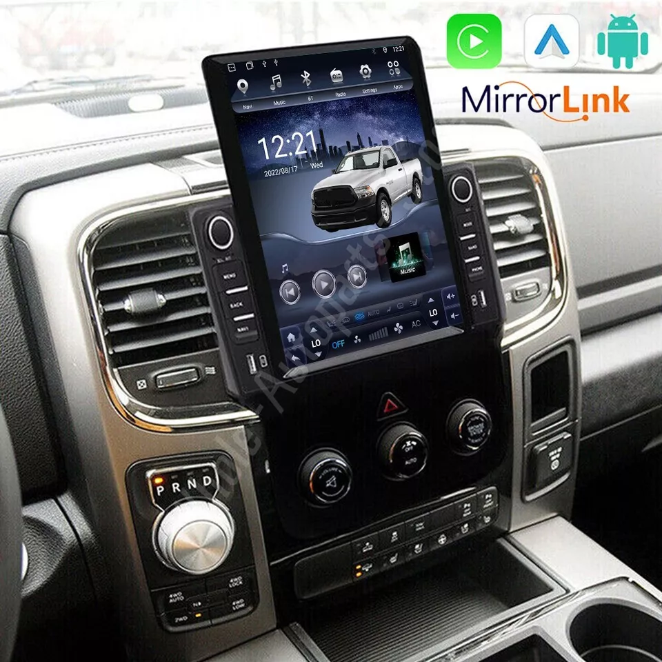 For 2013-2018 Dodge Ram 1500 2500 3500 Android 13 Carplay Car Stereo Radio GPS  - Image 1 of 4