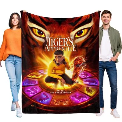 The Tiger's Apprentice Super Soft Flannel Throw Blanket for All Season Gifts - Image 1 of 4