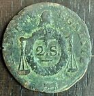 Convention - 2 Soils To The Balance Non Dated (1794) Pau