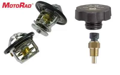 MOTORAD 套件 185 & 180 度恒温器帽温度发送器适用于通用皮卡 Duramax — 第 1/4 张图片