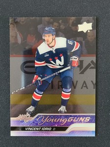 2023-24 Upper Deck Young Guns Clear Cut #224 Vincent Iorio Washington Capitals