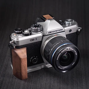 Para OM-3 Madera Maciza Mango Cámara Retro Accesorios con Arca Liberación Rápida - Imagen 1 de 29