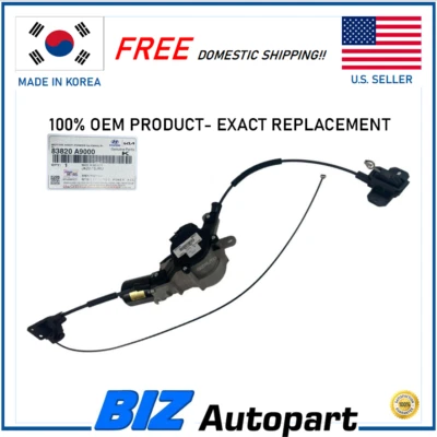 GENUINE ! RIGHT POWER SLIDING DOOR MOTOR FOR 2015-2021 KIA SEDONA # 83820-A9000 - Image 1 of 4