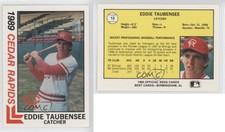 1989 Best Cedar Rapids Reds Eddie Taubensee Ed Taubensee #12