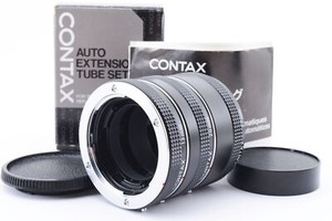 [Almost Unused] Contax Auto Extension Tube Set 13mm 20mm 27mm C/Y JAPAN #911463