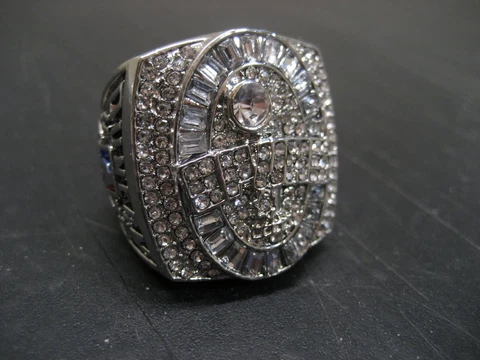 Re-Make 2005 TIM DUNCAN San Antonio Spurs Championship size Mens10.5 HEAVY METAL Cover