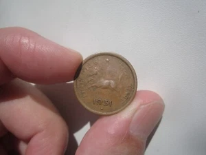 1951 INDIA ONE PICE - Picture 1 of 2