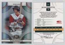 2008 Donruss Threads Gold Signatures /249 Sean Doolittle #84 Auto