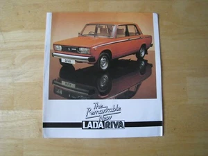 LADA RIVA 1300 SALOON SALES BROCHURE 1984 ISH - Picture 1 of 1