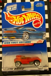 1/64 CAT-A-PULT HOT WHEELS 1998 FIRST EDITIONS 38/40 #681 - Picture 1 of 2