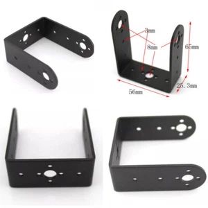 56*65*25.3mm Bolt Down Aluminum Alloy U Shape Bracket Base Post Foot Servo Gear - Picture 1 of 6