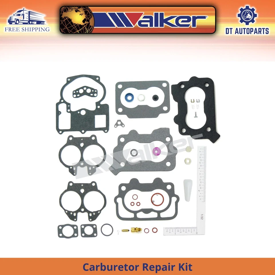 Kit de reparación de carburador Walker V8 5,7 L camioneta Chevrolet K20 1969-1970  Foto 1 de 1