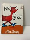 Dr. Seuss Fox en chaussettes livre de fiction pour enfants couverture rigide