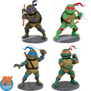 Teenage Mutant Ninja Turtles Retro D-Formz Mini-Figure Box Set - San Diego Comic - Picture 1 of 5