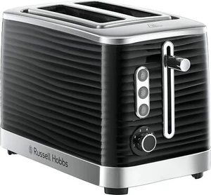 RUSSELL HOBBS 2 SLICE INSPIRE TOASTER IN BLACK 24371 - Picture 1 of 7