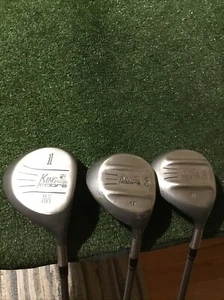 King Cobra Woods Set (Driver, 3W, 5W) Stiff Firm Autoclave System Graphite - Picture 1 of 11
