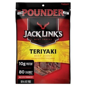 Jack Link'S Teriyaki Beef Jerky, 16 Oz. - Picture 1 of 11