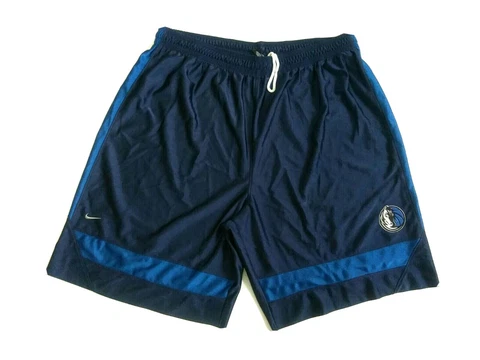 Nike Dallas Mavericks Shorts XXL Mens 2XL NBA Mavs Blue Basketball Cover