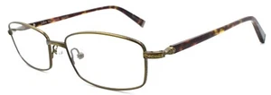 John Varvatos V150 Men's Eyeglasses Frames Titanium 53-17-145 Antique Gold Japan - Picture 1 of 3