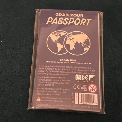 Let's Go to Japan Passport Expansion Only - Image 1 of 2