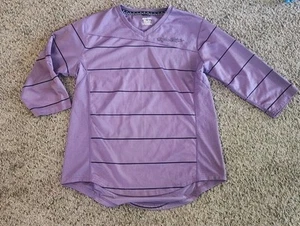 TROY LEE DESIGNS MISCHIEF JERSEY PINSTRIPE SHIRT WOMENS SIZE L - Picture 1 of 4
