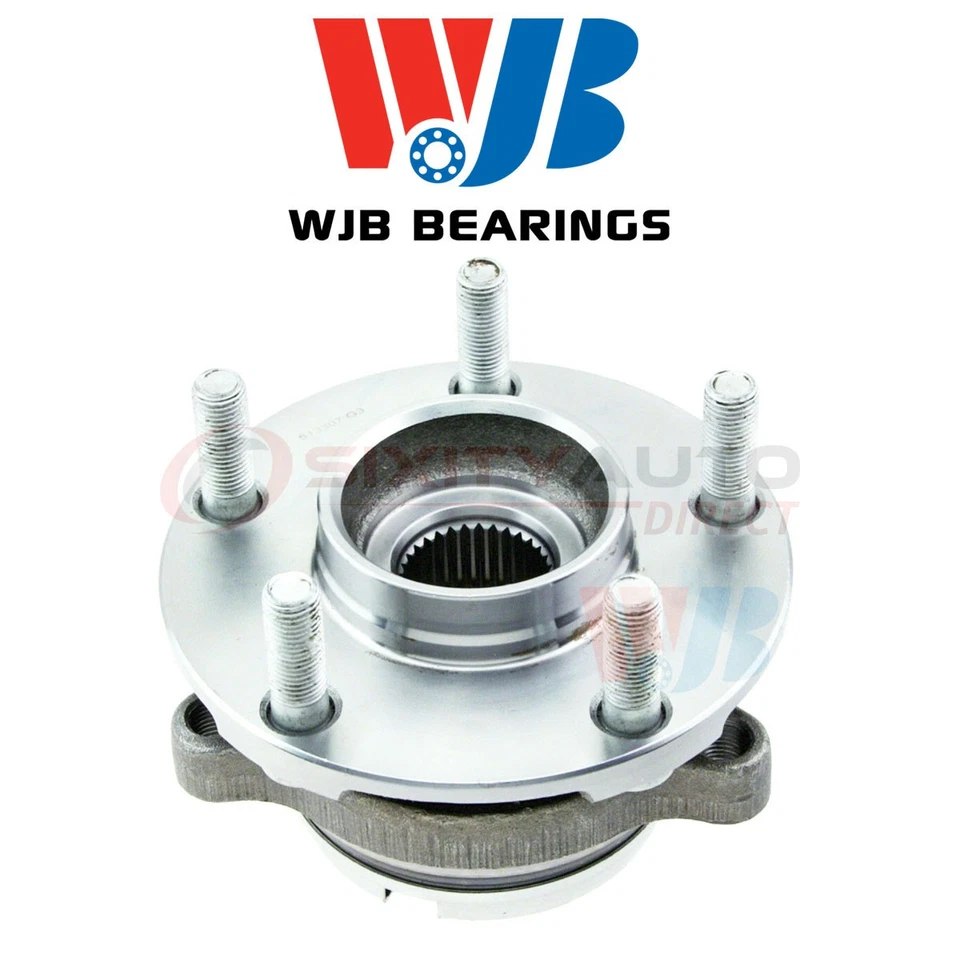 WJB Wheel Bearing & Hub Assembly for 2011 Nissan Quest 3.5L V6 - Axle Hub mg Foto 1 de 4