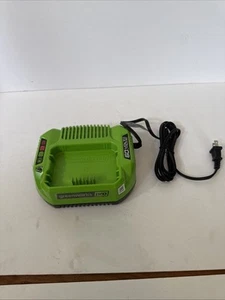 Greenworks Pro 60V Li-Ion Battery Charger CAC801 Rapid Charger Works Great Cb1 - Picture 1 of 5