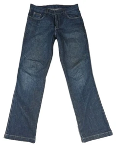 Kimes Ranch Men's Dillon Raw Jeans Blue 100% Cotton Wide Bootcut 33x34 USA Made - Picture 1 of 13