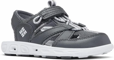 Big Boys’ Columbia Techsun Wave Leather/Mesh Shark Grey Ice Sandals Size 4 NIB - Image 1 of 3