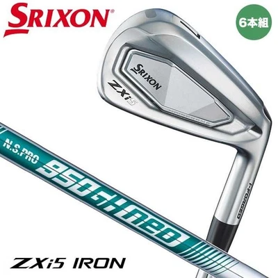 Dunlop New Srixon ZXi5 Iron 2024 5 P 6 pcs S NS Pro 950 GH neo Japan - Image 1 of 4