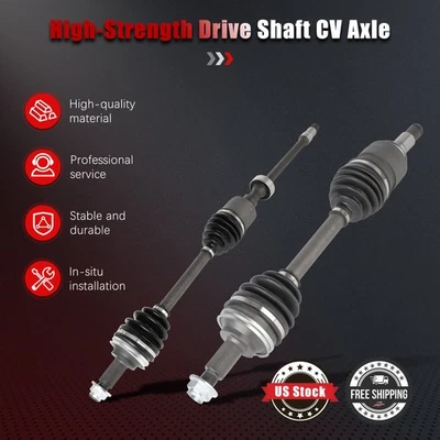 Front Driver & Passenger CV Axle Assy for Lexus GS350 2007-2010 IS250 IS350 AWD - Image 1 of 4