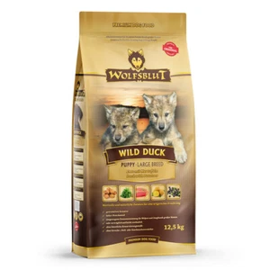 Wolfsblut Large Breed Puppy Wild Duck - Ente und Kartoffel Trockenfutter 12,5 kg - Bild 1 von 4