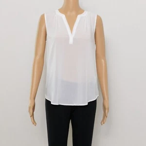 Top Velvet by Graham & Spencer Peachy sin mangas blanco talla XS 0472 - Imagen 1 de 3
