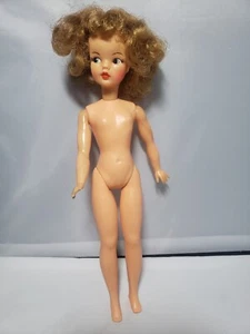 VTG 60'S IDEAL TAMMY 12" DOLL Curly HAIR BS-12 - Picture 1 of 11