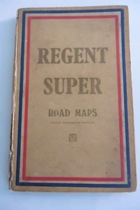 Regent Super Road map 1930's - Picture 1 of 4