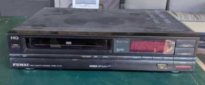 Reproductor grabadora de casete de video VHS Funai LC-910 sin control remoto **FUNCIONA** Marca Sears Foto 1 de 4